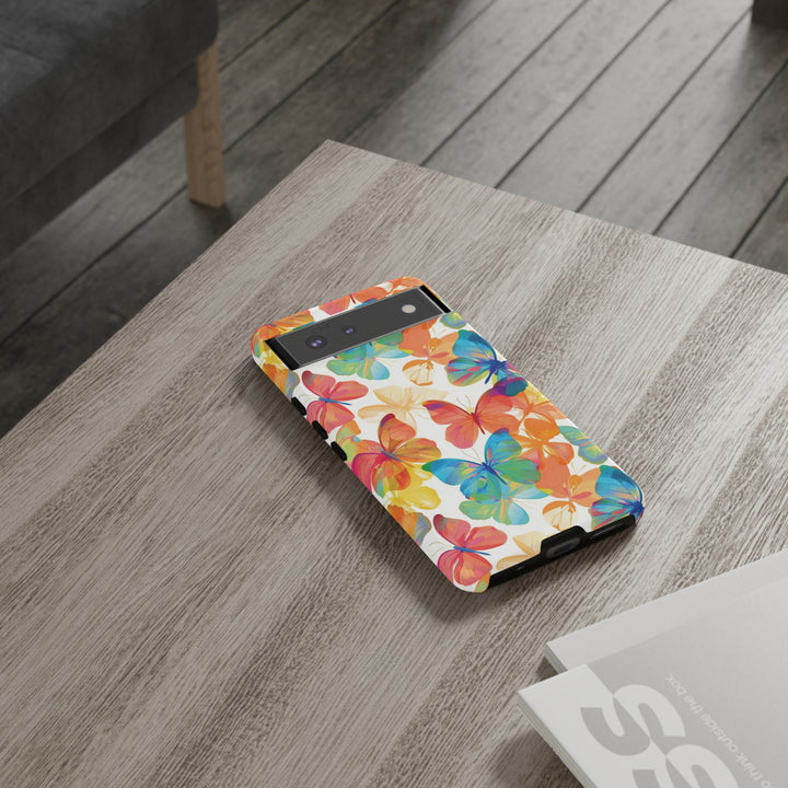 Cute Samsung Case | Cool Iphone Case | Summer Bright Butterflies, Samsung S24, S23, S22, S21, IPhone 15 Case | Iphone 14 Case, Iphone 13 Case - Studio40ParkLane