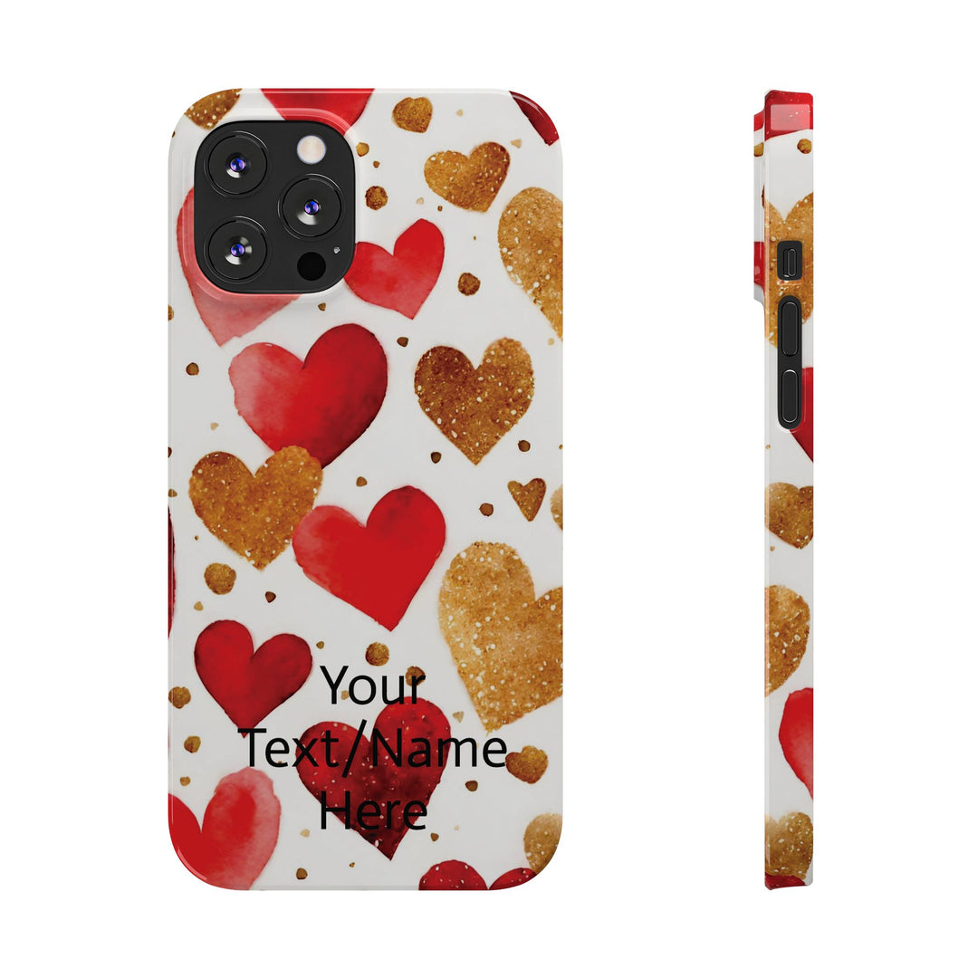 Slim Custom Personalized Valentine Love Gift for Her Cute Phone Cases for Iphone 16 Pro Max | iPhone 15 Case | iPhone 15 Pro Max Case, Iphone 14 - Studio40ParkLane