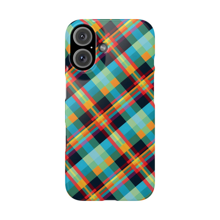 Slim Checkered Plaid Gift for Her Cute Phone Cases for Iphone 16 Pro Max | iPhone 15 Case | iPhone 15 Pro Max Case, Iphone 14, 13, 12, 11, 10, 8, 7 - Studio40ParkLane