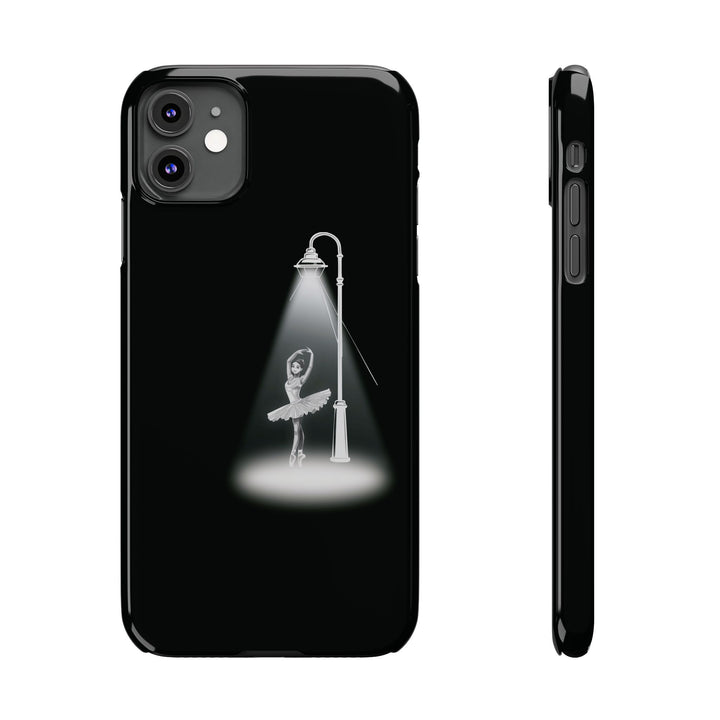 Slim Ballet Dancer Spotlight Gift for Her Cute Phone Cases for Iphone 16 Pro Max | iPhone 15 Case | iPhone 15 Pro Max Case, Iphone 14, 13, 12, 11, 10, 8, 7 - Studio40ParkLane