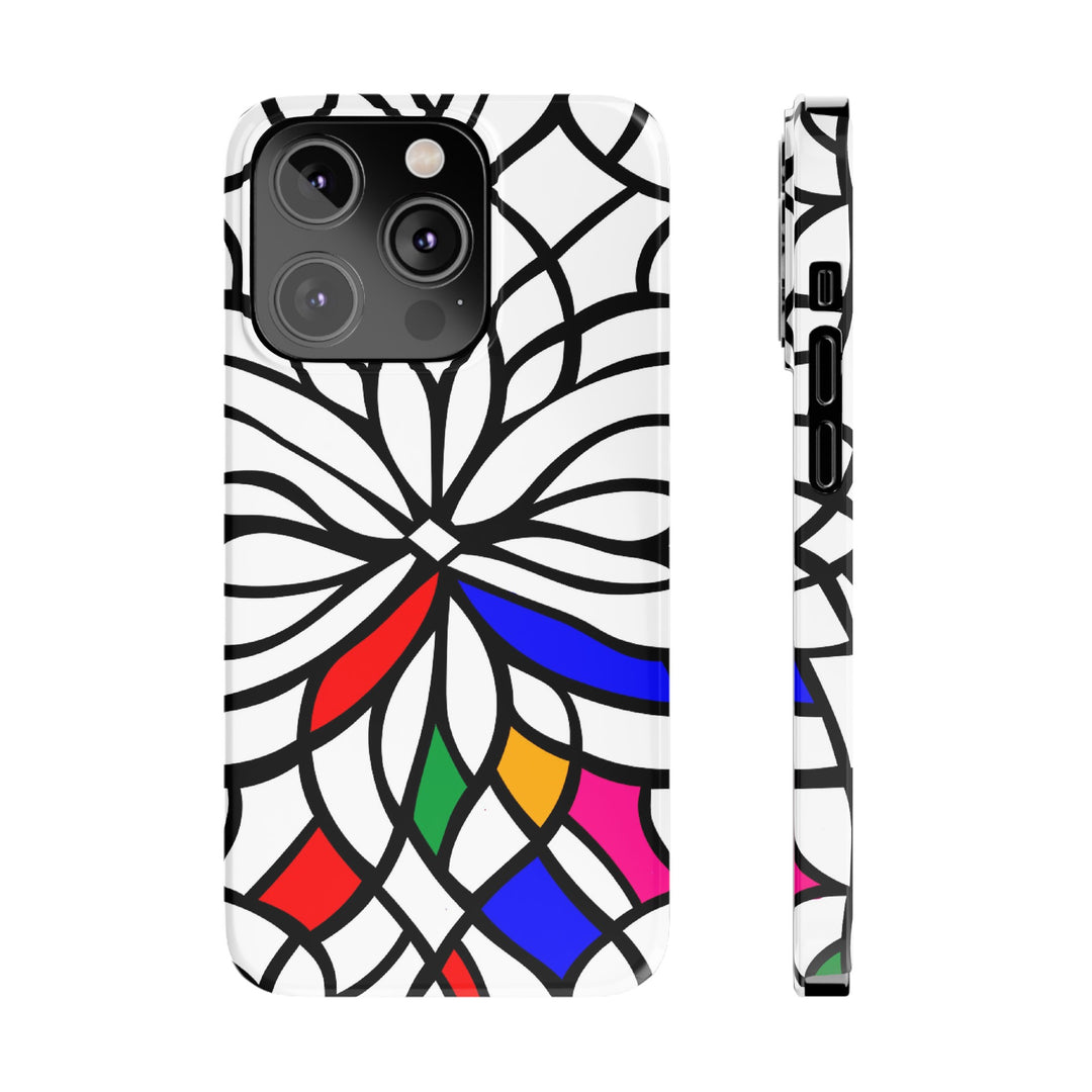 Slim Cute Phone Cases for Iphone | iPhone 15 Case | iPhone 15 Pro Max Case, Iphone 14, Iphone 14 Pro Max, Iphone 13, Colored Spider Web - Studio40ParkLane