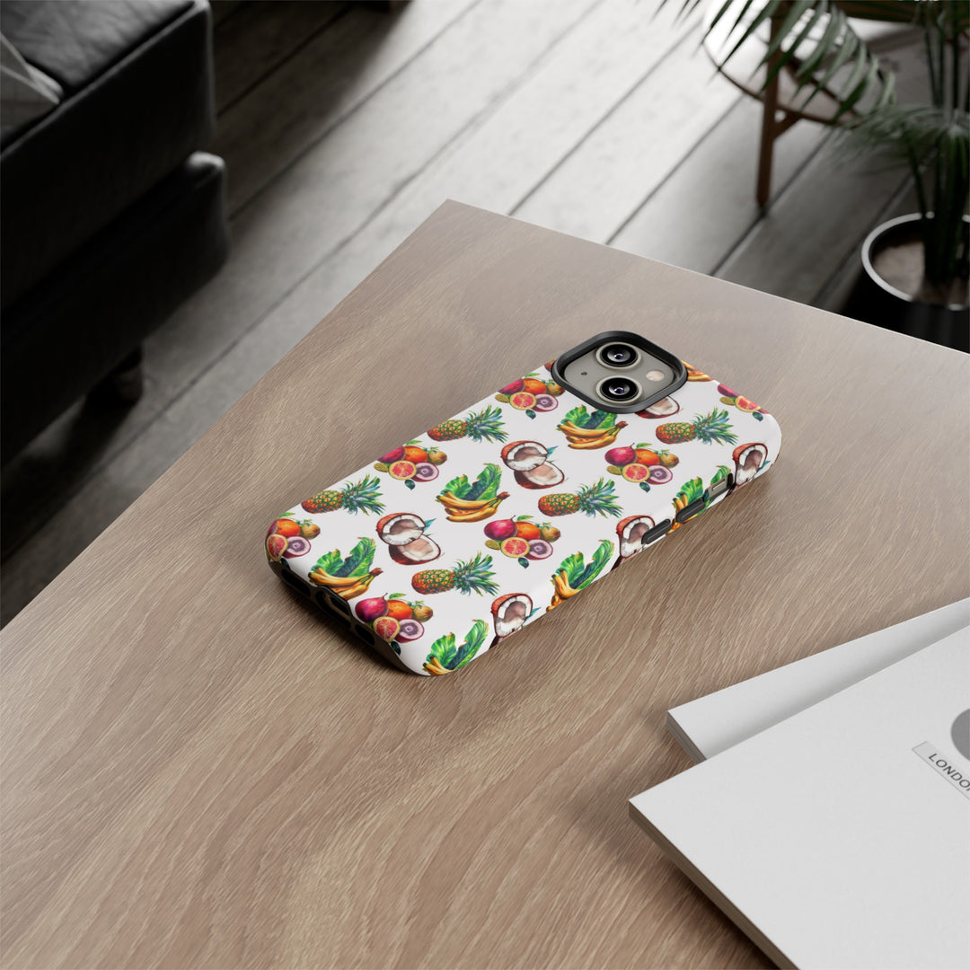 Cute Samsung Case | Cool Iphone Case | Tropical Summer Fruit, Samsung S24, S23, S22, S21, IPhone 15 Case | Iphone 14 Case, Iphone 13 Case - Studio40ParkLane