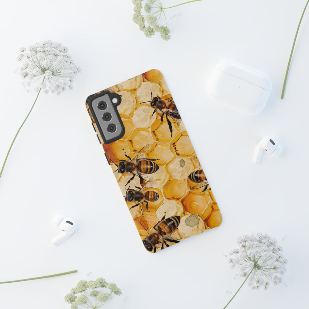 Cute Samsung Case | Cool Iphone Case | Honey Bees, Samsung S24, S23, S22, S21, IPhone 15 Case | Iphone 14 Case, Iphone 13 Case - Studio40ParkLane