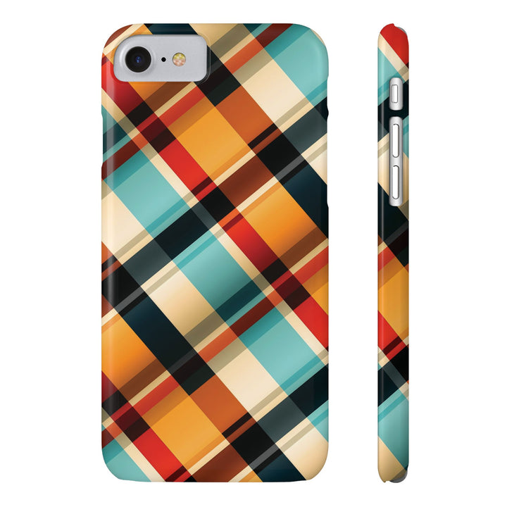 Slim Checkered Plaid Gift for Her Cute Phone Cases for Iphone 16 Pro Max | iPhone 15 Case | iPhone 15 Pro Max Case, Iphone 14, 13, 12, 11, 10, 8, 7 - Studio40ParkLane