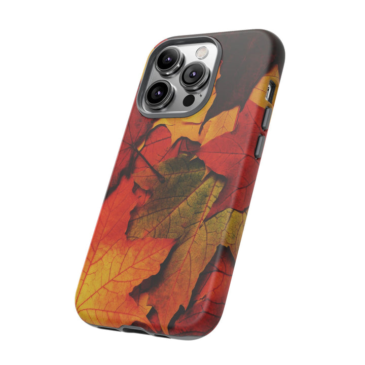 Autumn Fall Leaves Gift Cute Phone Case for, Samsung Galaxy S24, S23, S22, S21, IPhone 16 Case | Iphone 15, Iphone 14, IPhone 13 Case Mom Dad Gift - Studio40ParkLane
