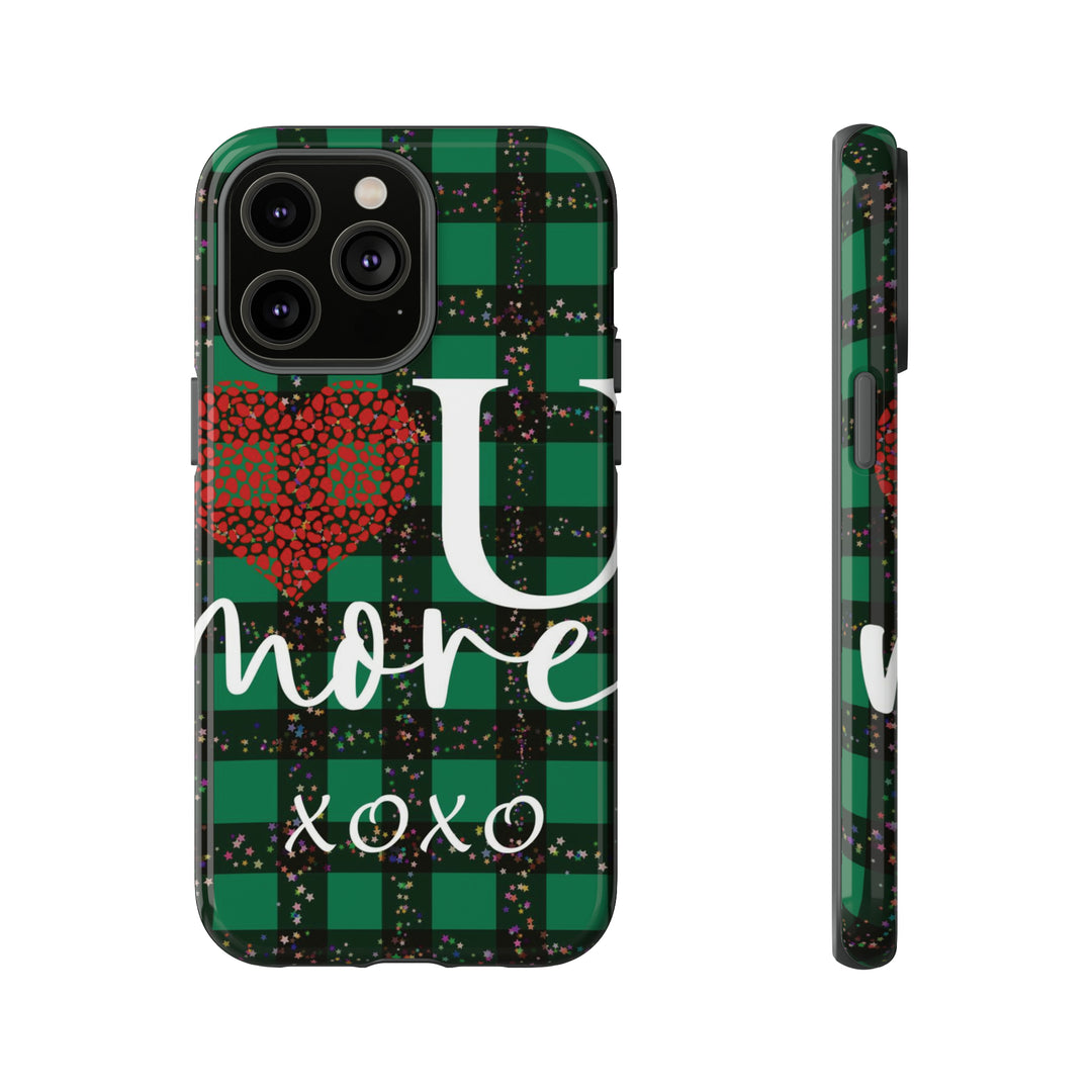 Cute IPhone Case | iPhone 15 Case | iPhone 15 Pro Max Case, Iphone 14 Case, Iphone 14 Pro Max Case IPhone Case for Art Lovers, Love You Green - Studio40ParkLane
