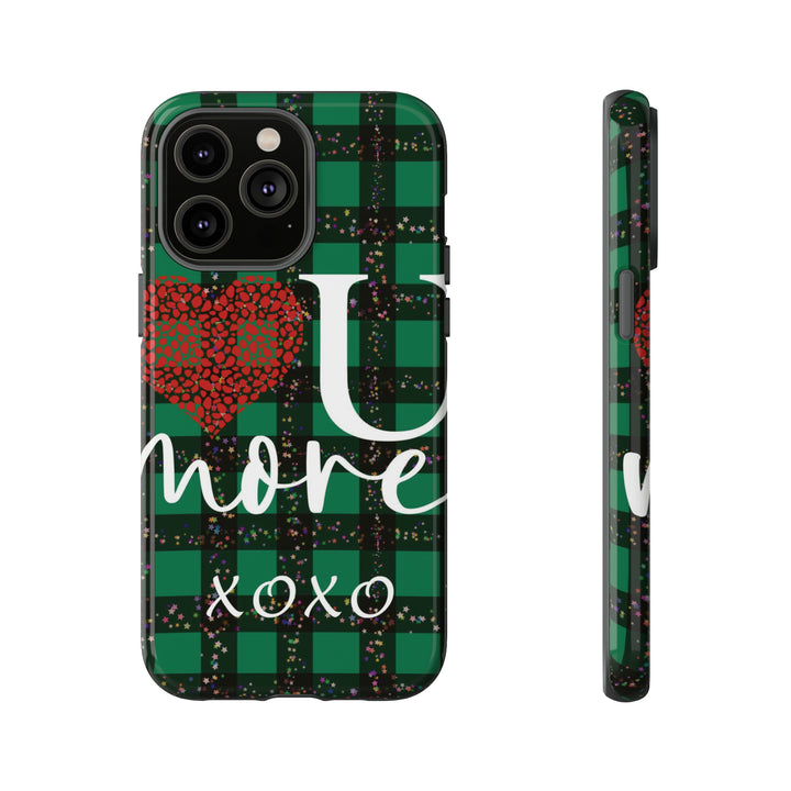 Cute IPhone Case | iPhone 15 Case | iPhone 15 Pro Max Case, Iphone 14 Case, Iphone 14 Pro Max Case IPhone Case for Art Lovers, Love You Green - Studio40ParkLane