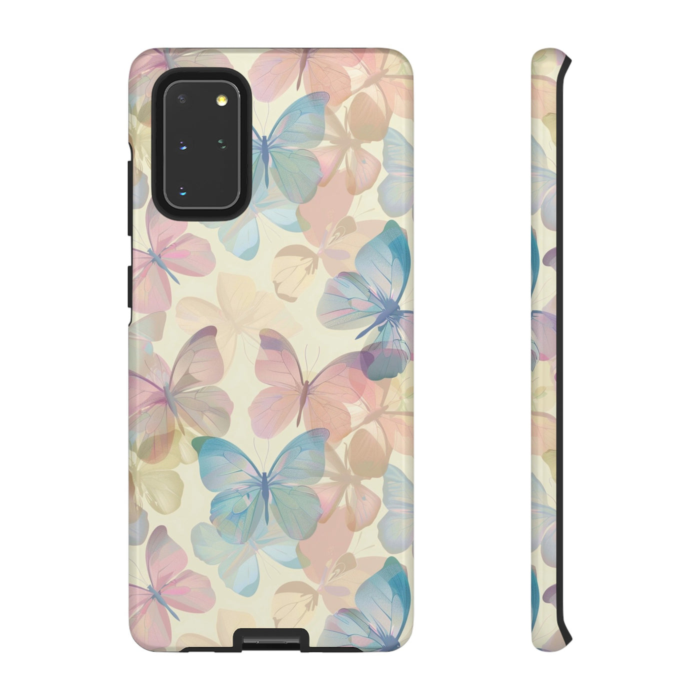 Cute Samsung Case | Cool Iphone Case | Summer Pastel Butterflies, Samsung S24, S23, S22, S21, IPhone 15 Case | Iphone 14 Case, Iphone 13 Case