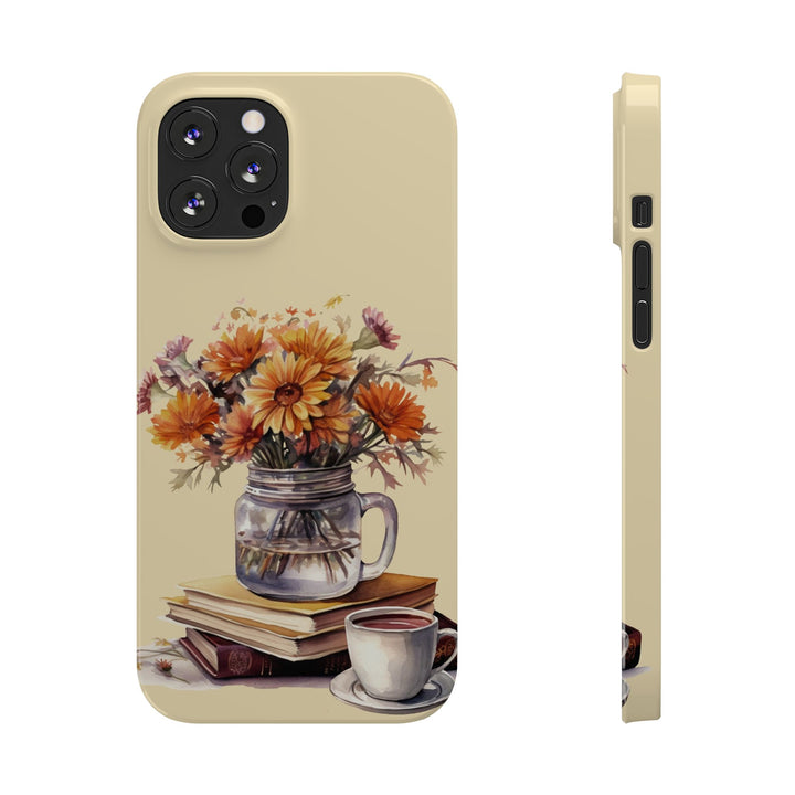 Slim Fall Autumn Leaves Cute Phone Cases for Iphone 16 | iPhone 15 Case | iPhone 15 Pro Max Case, Iphone 14, Iphone 14 Pro Max, Iphone 13, Slim Mom Dad Gift - Studio40ParkLane