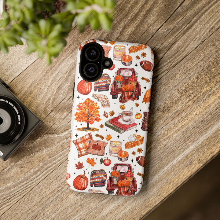 Cute Fall Phone Case Coquette Collage for, Samsung Galaxy S24, S23, S22, S21, IPhone 16 Case | Iphone 15, Iphone 14, IPhone 13 Case - Studio40ParkLane