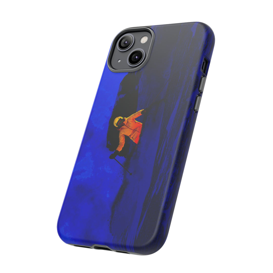 Cute IPhone Case | iPhone 15 Case | iPhone 15 Pro Max Case, Iphone 14 Case, Iphone 14 Pro Max Case IPhone Case for Art Lovers, Skier Mountain Night - Studio40ParkLane