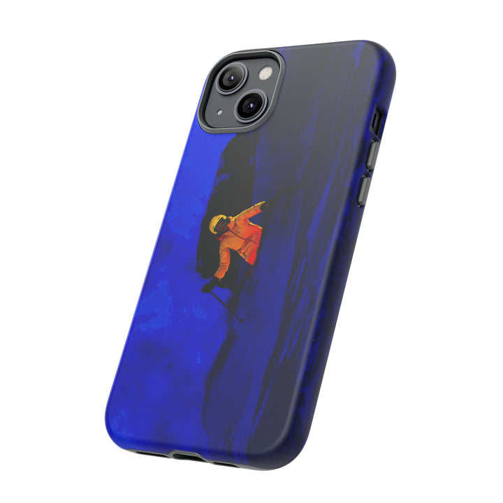 Cute IPhone Case | iPhone 15 Case | iPhone 15 Pro Max Case, Iphone 14 Case, Iphone 14 Pro Max Case IPhone Case for Art Lovers, Skier Mountain Night - Studio40ParkLane
