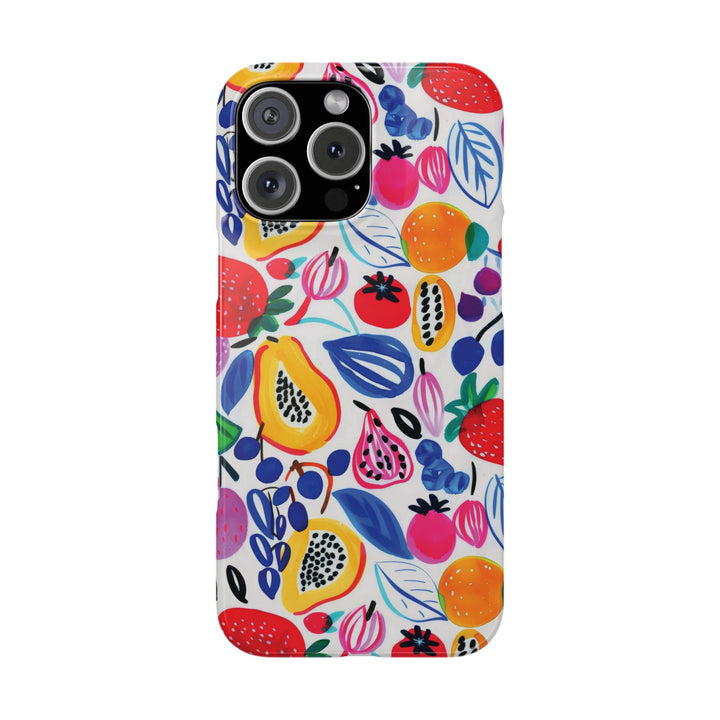 Slim Summer Fruit Cute Phone Case for Iphone 17 | iPhone 16 Case | iPhone 15 Pro Max, Iphone 14, Iphone 14 Pro Max, Iphone 13, Gift for Her