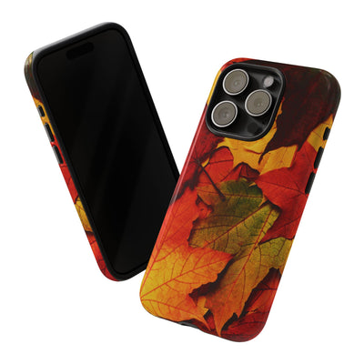 Autumn Fall Leaves Gift Cute Phone Case for, Samsung Galaxy S24, S23, S22, S21, IPhone 16 Case | Iphone 15, Iphone 14, IPhone 13 Case Mom Dad Gift