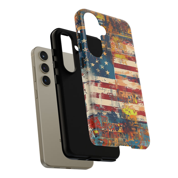 Impact Resistant, American Flag, Cute Phone Cases for Samsung S24, S23, S22, S21, IPhone 15 pro Iphone 14 pro Iphone 13 IPhone 12 Iphone 11 - Studio40ParkLane