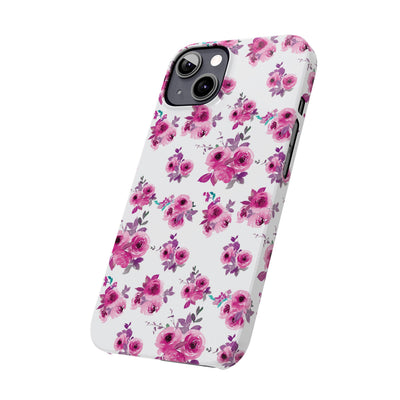 Slim Spring Flowers Gift for Her Cute Phone Cases for Iphone 16 Pro Max | iPhone 15 Case | iPhone 15 Pro Max Case, Iphone 14, 13, 12, 11, 10, 8, 7 - Studio40ParkLane