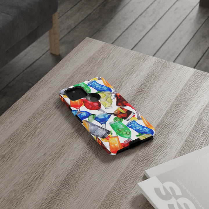 Cute Samsung Case | Cool Iphone Case | Summer Fruit Cocktail, Samsung S24, S23, S22, S21, IPhone 15 Case | Iphone 14 Case, Iphone 13 Case - Studio40ParkLane