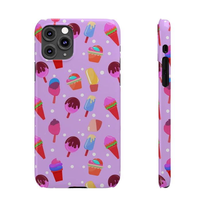 Slim Cute Phone Cases for Iphone - | iPhone 15 Case | iPhone 15 Pro Max Case, Iphone 14 Case, Iphone 14 Pro Max, Iphone 13, Summer Ice - cream Pink - Studio40ParkLane