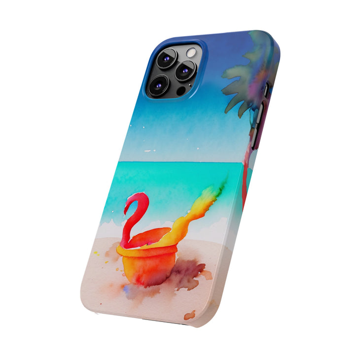 Slim Cute Phone Cases for Iphone - | iPhone 15 Case | iPhone 15 Pro Max Case, Iphone 14 Case, Iphone 14 Pro Max, Iphone 13, Summer Beach Bucket - Studio40ParkLane