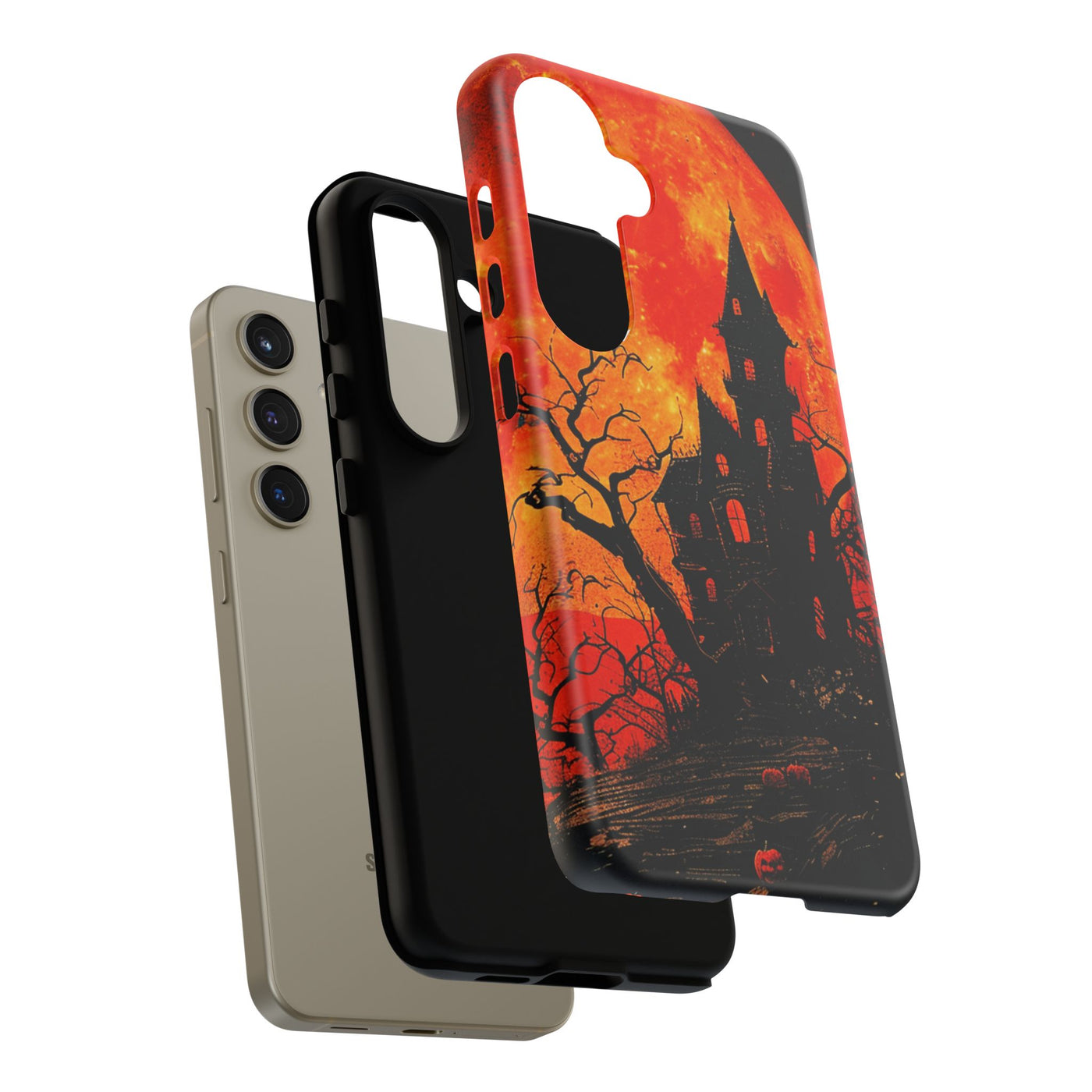 Halloween Gift Impact Resistant, Cute Phone Cases for Samsung S24, S23, S22, S21, IPhone 15 pro Iphone 14 pro Iphone 13 IPhone 12 Iphone 11