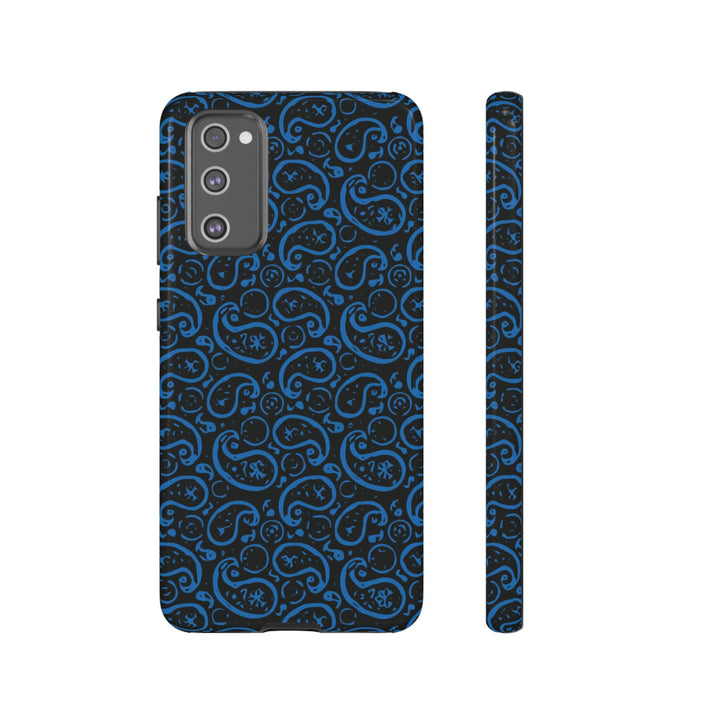 Samsung Galaxy Phone Case | Galaxy S23, S22, S21, S20 | Luxury Case Double Layered | Impact Resistant | Fashionable - Paisley 4 - Studio40ParkLane