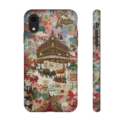 Aesthetic Tough London Coquette Collage Premium Phone Case - For iPhone 17 Pro Max iPhone 16 Pro iPhone 15 Iphone 14 Plus 13 Pro 12 11 10 XR - Studio40ParkLane