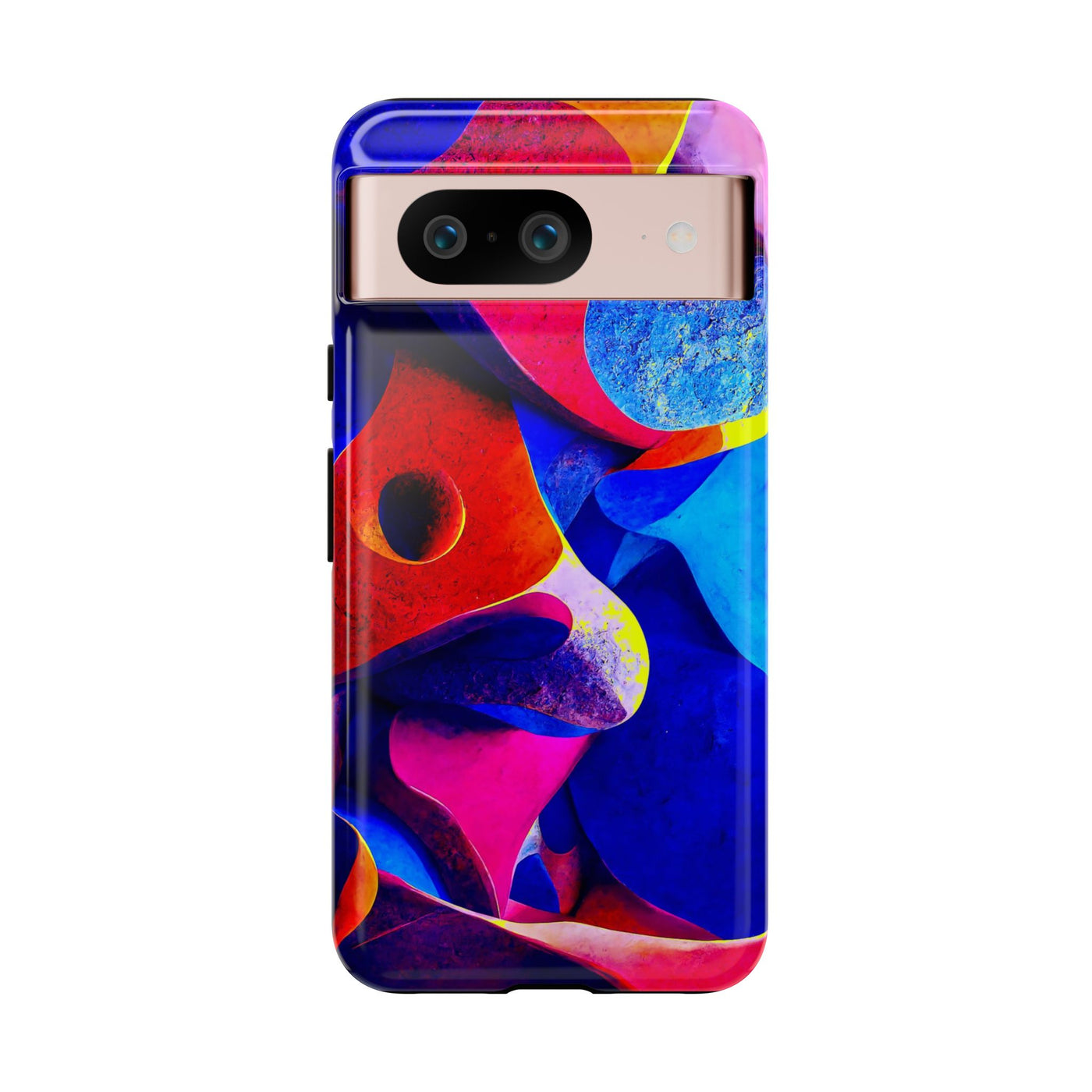 Impact Resistant, Abstract Shapes, Cute Phone Cases for Samsung S24, S23, S22, S21, IPhone 15 pro Iphone 14 pro Iphone 13 IPhone 12 Iphone 11