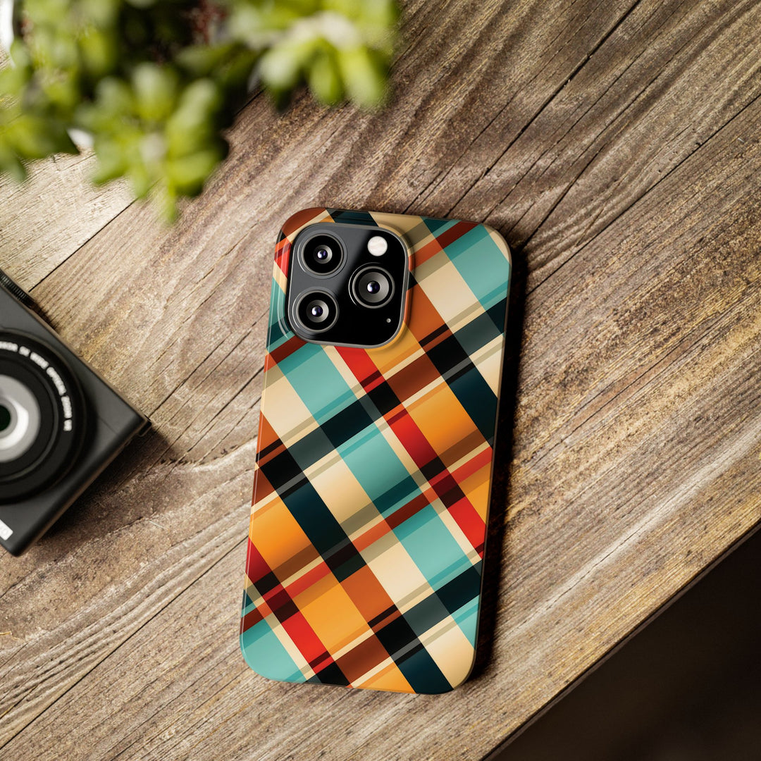 Slim Checkered Plaid Gift for Her Cute Phone Cases for Iphone 16 Pro Max | iPhone 15 Case | iPhone 15 Pro Max Case, Iphone 14, 13, 12, 11, 10, 8, 7 - Studio40ParkLane