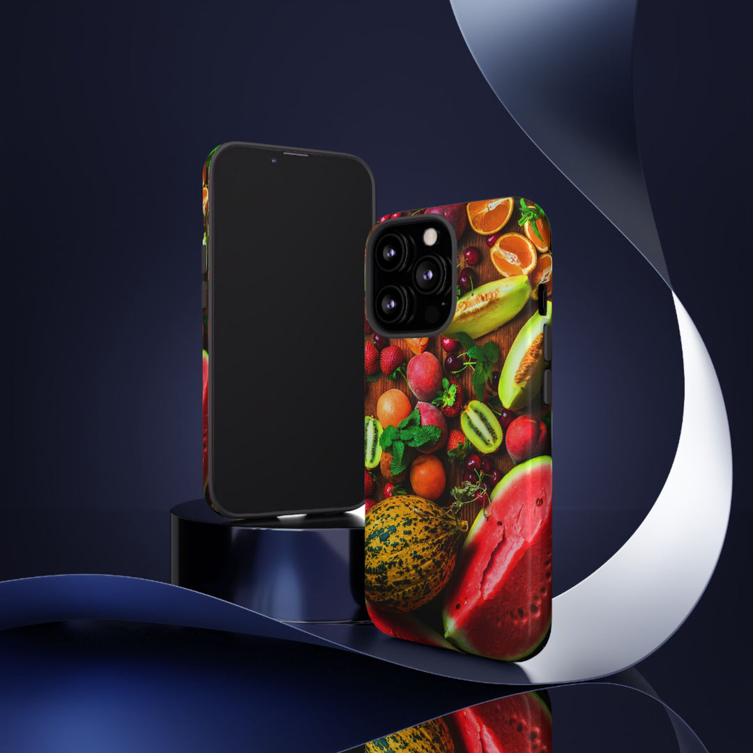 Fall Fruit Collage Cute Phone Case for, Samsung Galaxy S24, S23, S22, S21, IPhone 16 Case | Iphone 15, Iphone 14, IPhone 13 Case Mom Dad Gift - Studio40ParkLane