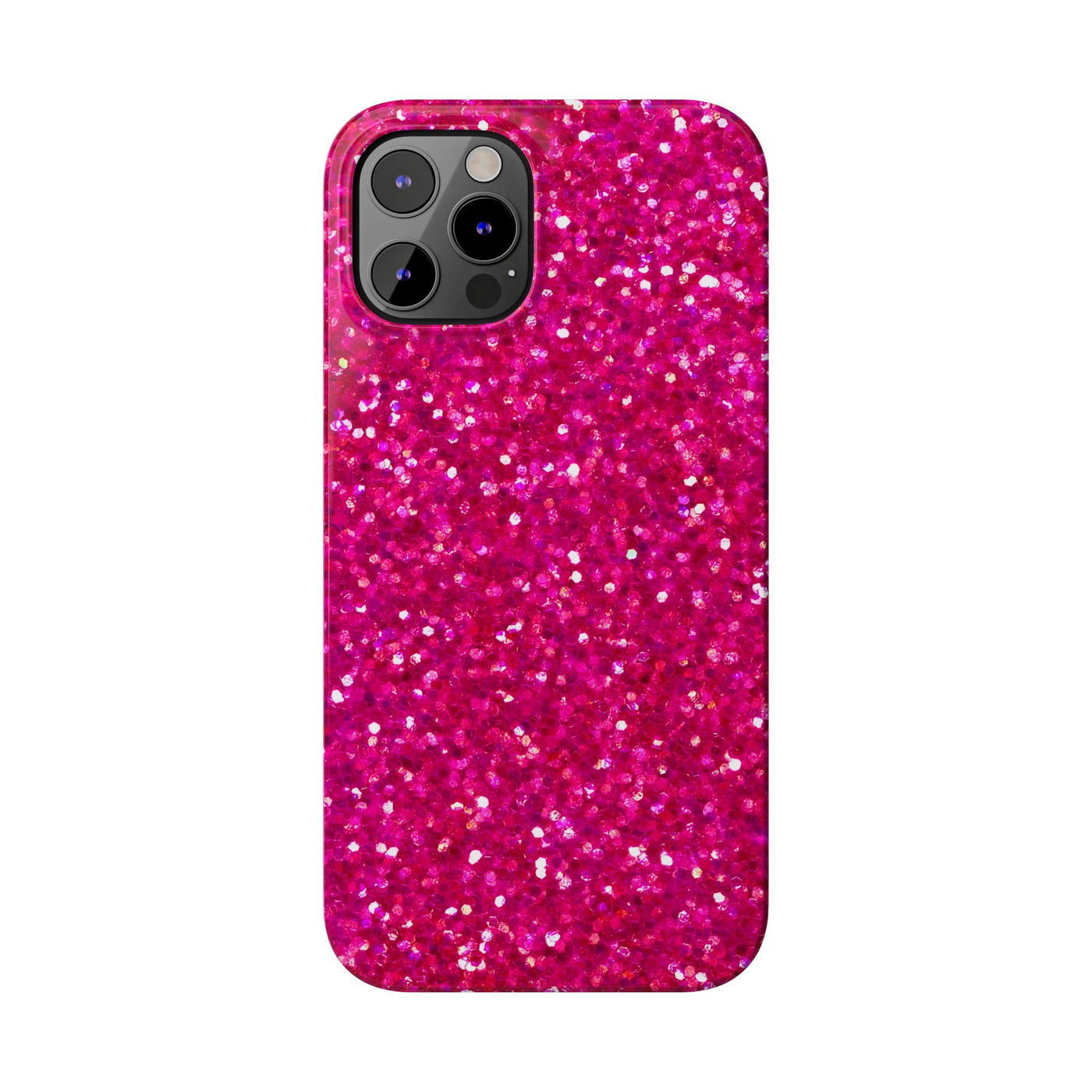 Slim Pink Glitter Cute Phone Cases for Iphone 16 Pro Max | iPhone 15 Case | iPhone 15 Pro Max Case, Iphone 14, Iphone 14 Pro Max, Iphone 13 12 11 8 7