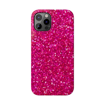 Slim Pink Glitter Cute Phone Cases for Iphone 16 Pro Max | iPhone 15 Case | iPhone 15 Pro Max Case, Iphone 14, Iphone 14 Pro Max, Iphone 13 12 11 8 7