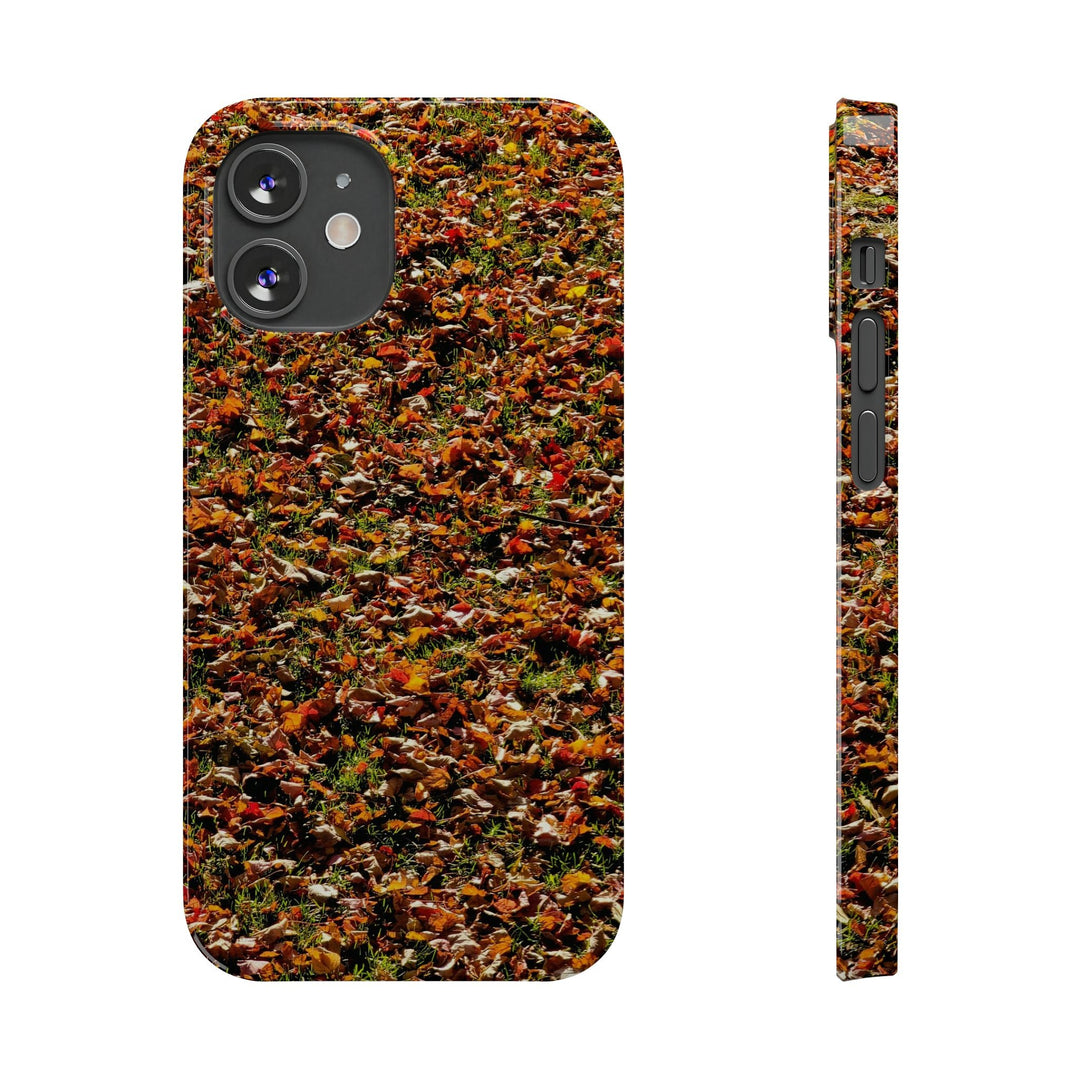 Slim Cute Phone Cases for Iphone - | iPhone 15 Case | iPhone 15 Pro Max Case, Iphone 14 Case, Iphone 14 Pro Max, Iphone 13, New England Fall Leaves - Studio40ParkLane