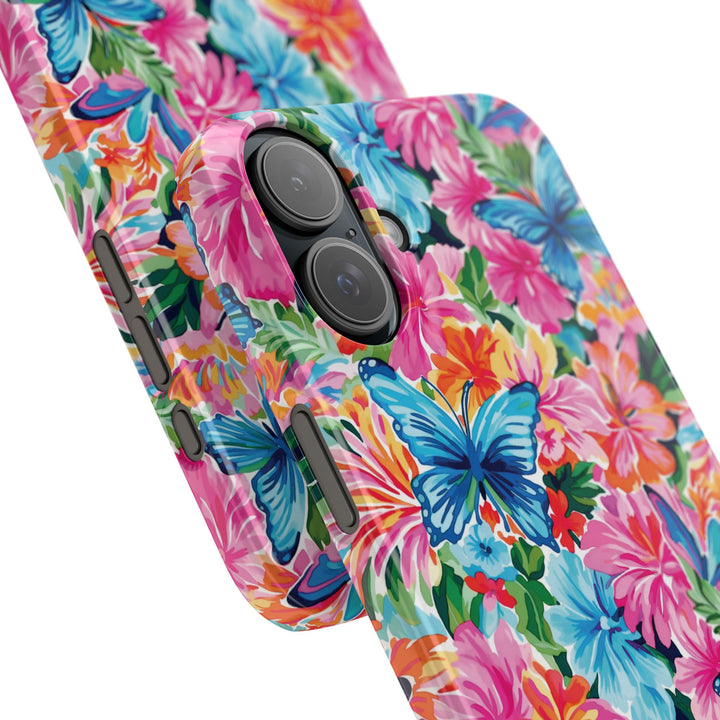 Slim Butterflies Flowers Gift for Her Cute Phone Cases for Iphone 16 Pro Max | iPhone 15 Case | iPhone 15 Pro Max Case, Iphone 14, 13, 12, 11, 10, 8, 7 - Studio40ParkLane