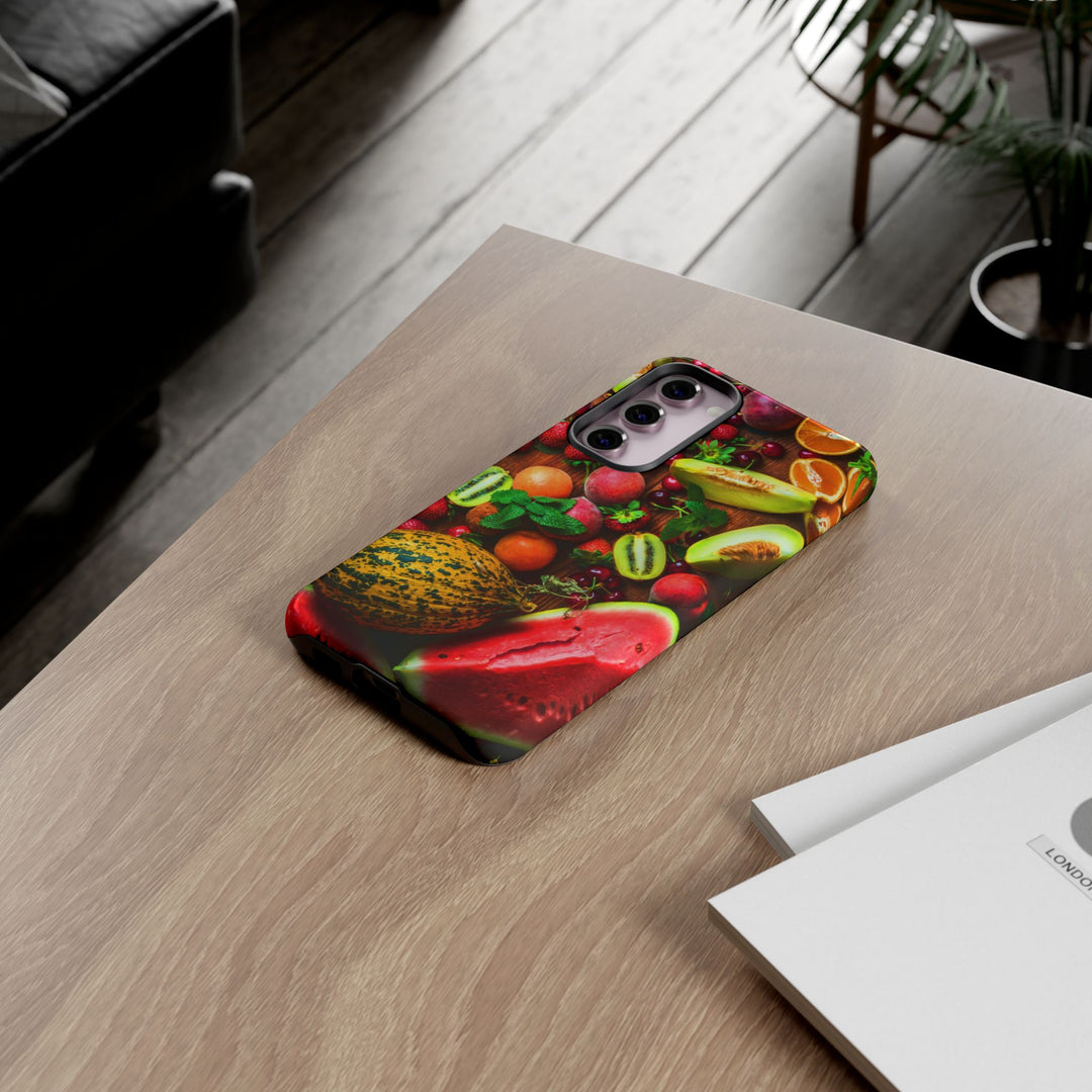 Fall Fruit Collage Cute Phone Case for, Samsung Galaxy S24, S23, S22, S21, IPhone 16 Case | Iphone 15, Iphone 14, IPhone 13 Case Mom Dad Gift - Studio40ParkLane