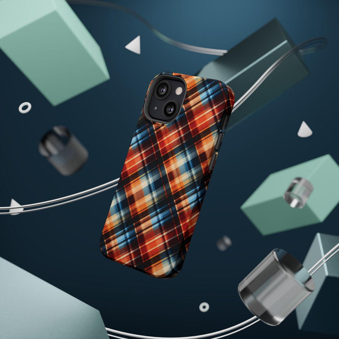 Checkered Plaid Magsafe Gift for Her Cute Phone Case for Iphone, | iPhone 16 | iPhone 15 Pro Max, Iphone 14 Pro Max, 13 12 11 10 9 8 7 - Studio40ParkLane