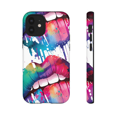 Impact Resistant, Simply Smile Lips, Cute Phone Cases for Samsung S24, S23, S22, S21, IPhone 15 pro Iphone 14 pro Iphone 13 IPhone 12 Iphone 11