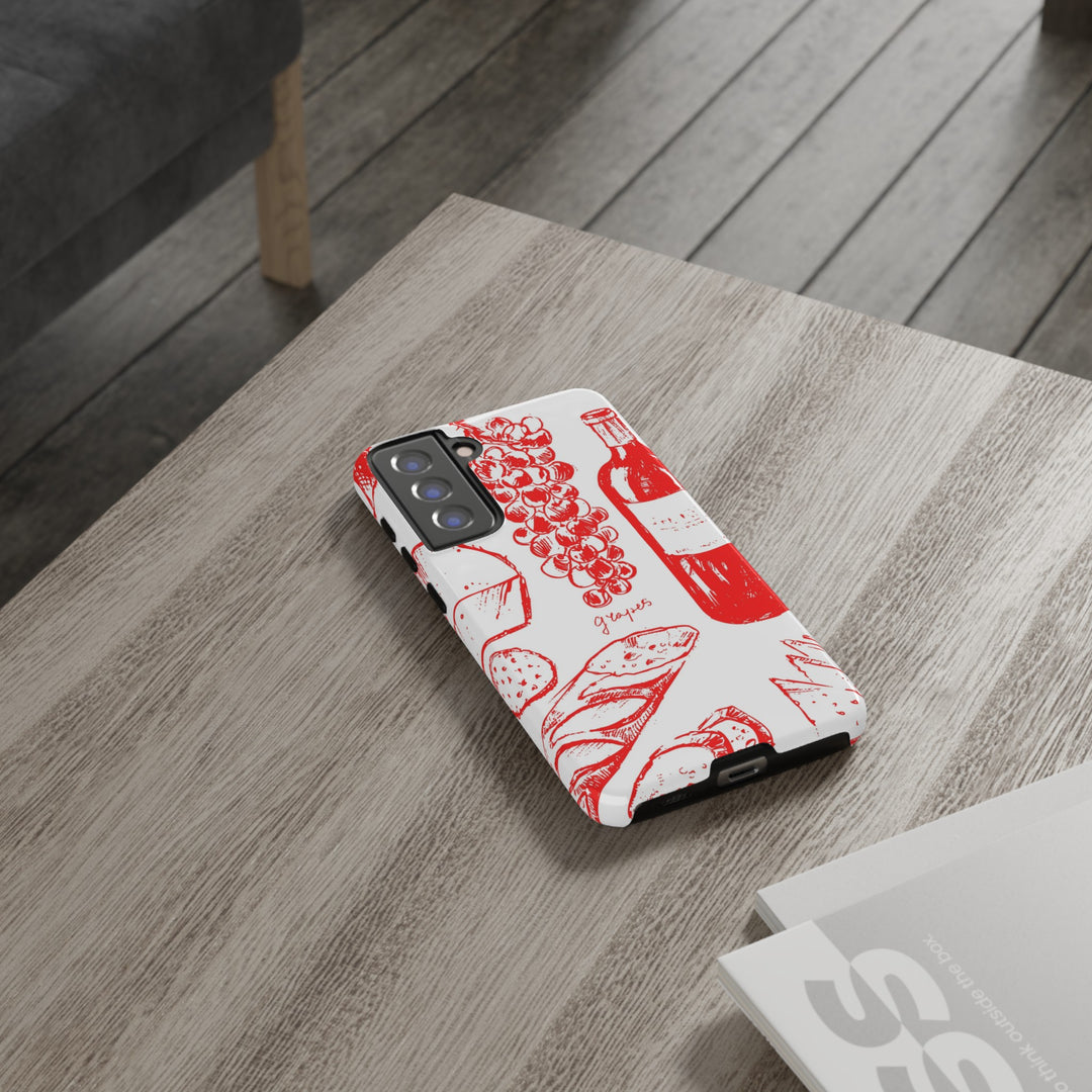 Impact Resistant, Italian French, Cute Phone Cases for Samsung S24, S23, S22, S21, IPhone 15 pro Iphone 14 pro Iphone 13 IPhone 12 Iphone 11 - Studio40ParkLane