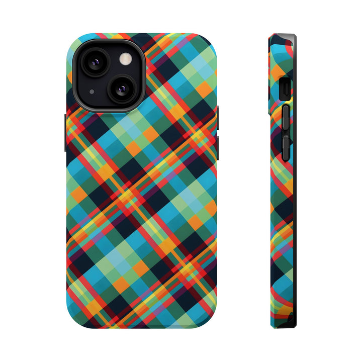 Checkered Plaid Magsafe Gift for Her Cute Phone Case for Iphone, | iPhone 16 | iPhone 15 Pro Max, Iphone 14 Pro Max, 13 12 11 10 9 8 7 - Studio40ParkLane