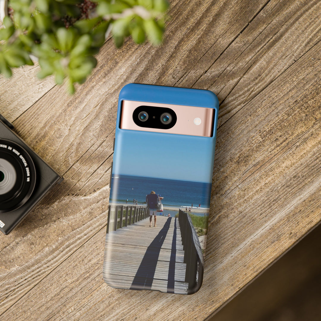 Cute Samsung Case | Cool Iphone Case | Summer Beach Walk, Samsung S24, S23, S22, S21, IPhone 15 Case | Iphone 14 Case, Iphone 13 Case - Studio40ParkLane