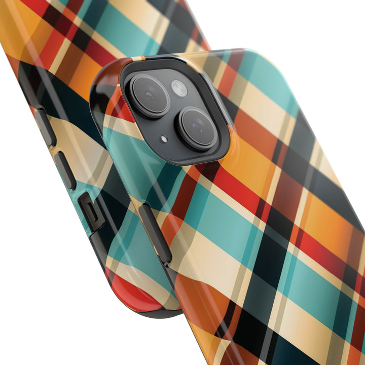 Checkered Plaid Magsafe Gift for Her Cute Phone Case for Iphone, | iPhone 16 | iPhone 15 Pro Max, Iphone 14 Pro Max, 13 12 11 10 9 8 7 - Studio40ParkLane