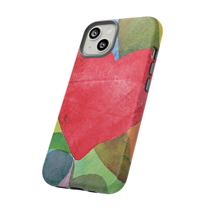 Cute IPhone Case | iPhone 15 Case | iPhone 15 Pro Max Case, Iphone 14 Case, Iphone 14 Pro Max Case IPhone Case for Art Lovers, Red Heart - Studio40ParkLane