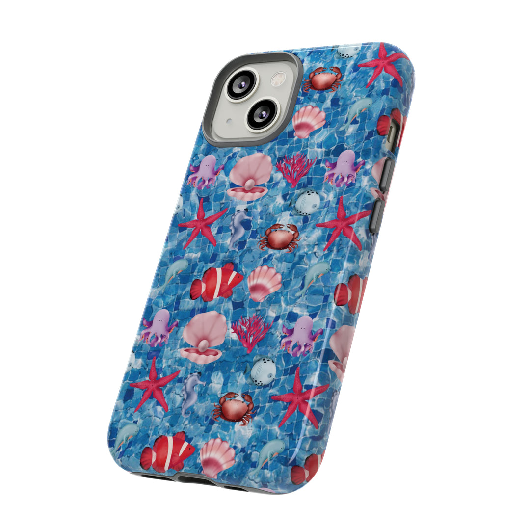 Cute IPhone Case | Under The Sea, iPhone 15 Case | iPhone 15 Pro Case, Iphone 14 Case, Iphone 14 Pro Max Case, Protective Iphone Case - Studio40ParkLane