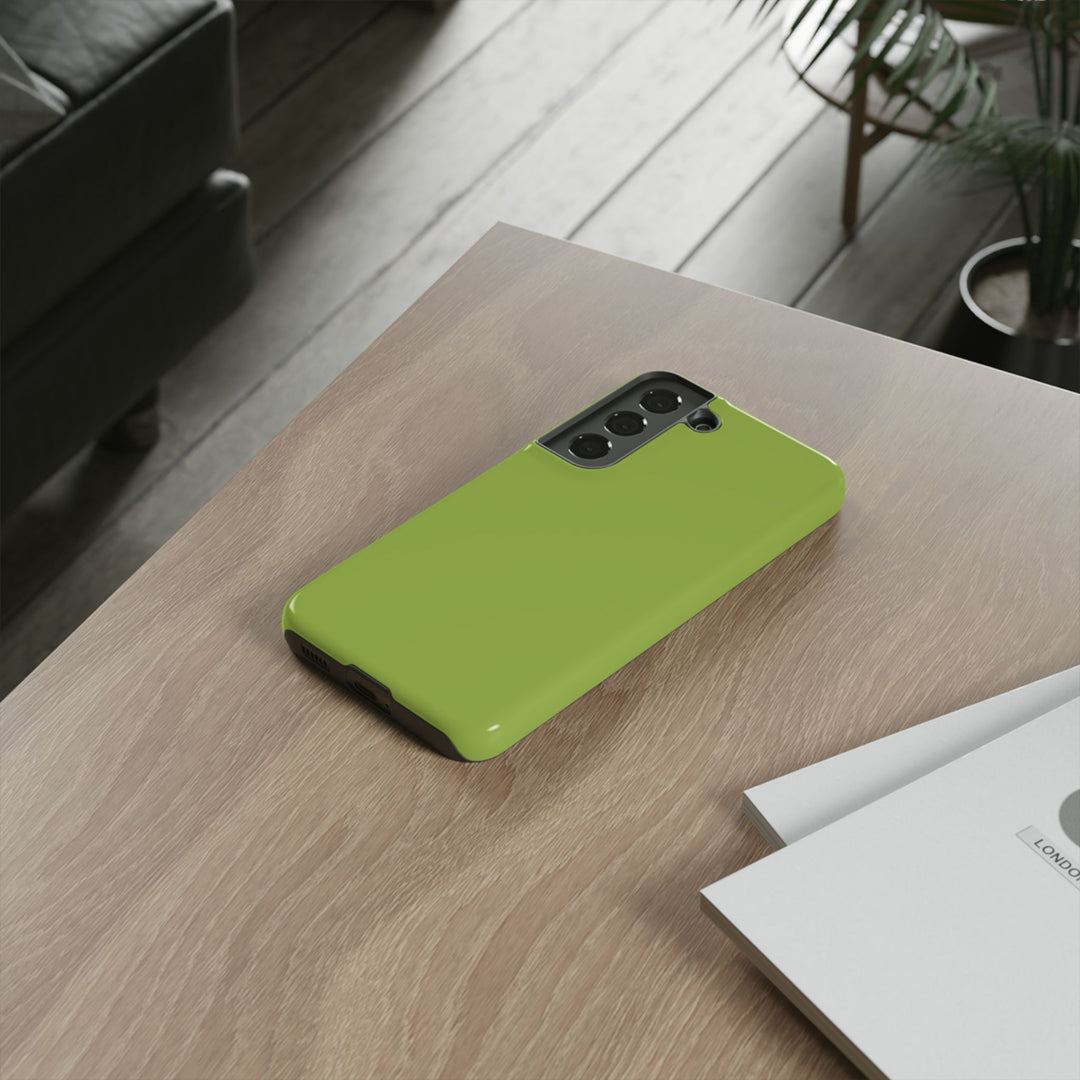 Premium Tough Chartreuse Green Gift for Her Cute Phone Cases for Samsung S25 S24, S23, S22, S21, Iphone, 16, 15, 14, 13 Pro Max Ultra - Studio40ParkLane