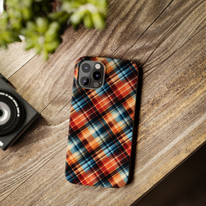 Slim Checkered Plaid Gift for Her Cute Phone Cases for Iphone 16 Pro Max | iPhone 15 Case | iPhone 15 Pro Max Case, Iphone 14, 13, 12, 11, 10, 8, 7 - Studio40ParkLane