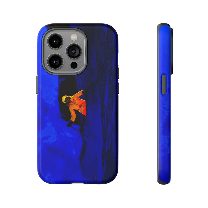Cute IPhone Case | iPhone 15 Case | iPhone 15 Pro Max Case, Iphone 14 Case, Iphone 14 Pro Max Case IPhone Case for Art Lovers, Skier Mountain Night - Studio40ParkLane