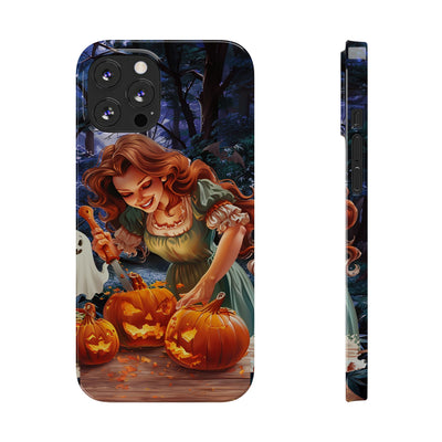 Fall Autumn Pumpkin Fairy Gift for Her Cute Phone Cases for Iphone 16 | iPhone 15 Case | iPhone 15 Pro Max Case, Iphone 14, Iphone 14 Pro Max, Iphone 13, Slim