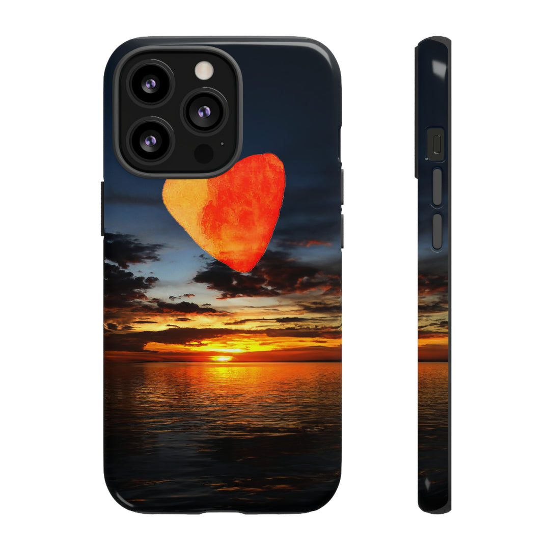 Cute IPhone Case | Rising Heart Love Sunset, iPhone 15 Case | iPhone 15 Pro Case, Iphone 14 Case, Iphone 14 Pro Max Case - Studio40ParkLane