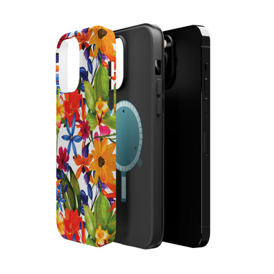 Spring Flowers Magsafe Cute Phone Case for Iphone Gift for Her, iPhone 16 Case iPhone 15 Pro Max Case, Iphone 14, Iphone 14 Pro Max, 13, 12 - Studio40ParkLane