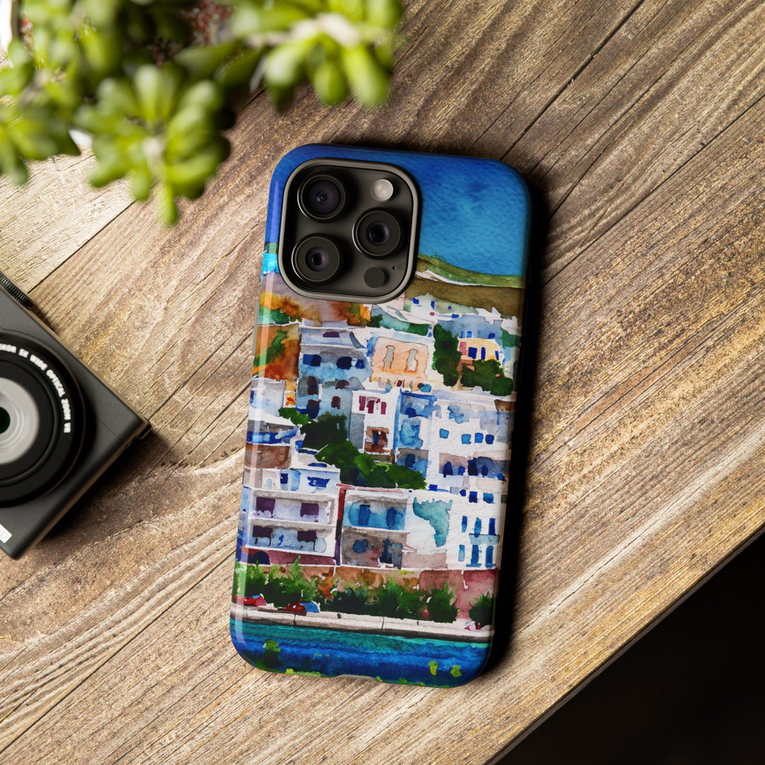 Impact Resistant, Greece House, Cute Phone Cases for Samsung S24, S23, S22, S21, IPhone 15 pro Iphone 14 pro Iphone 13 IPhone 12 Iphone 11 - Studio40ParkLane