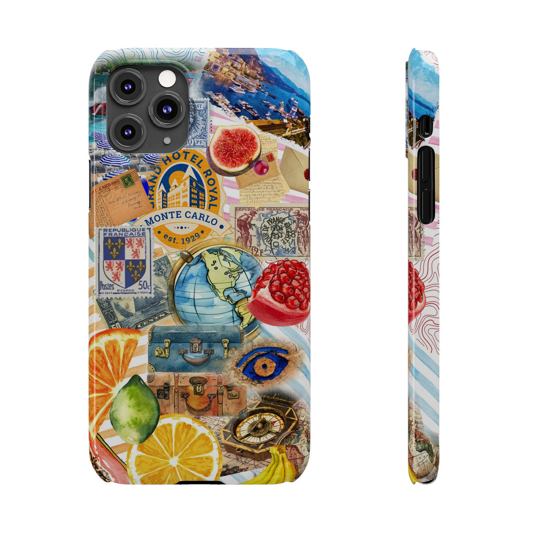 Slim Trendy French Coquette Collage Gift for Her Cute Phone Cases for Iphone 16 Cases | iPhone 15 Case | iPhone 15 Pro Max Case, Iphone 14 Case, Iphone 13, Slim - Studio40ParkLane
